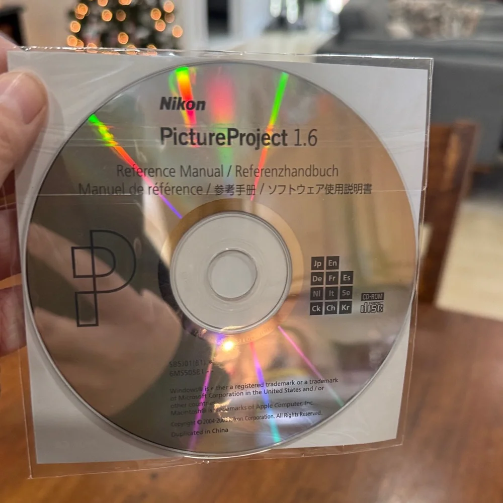 Bundle of Nikon Software Suite and PictureProject 1.6 CD Set - Black and Yellow